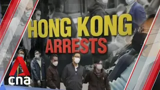 Hong Kong police arrest more than 50 people under national security law