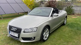 Audi A5 2011r 2.0TFSI 211KM CABRIO