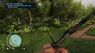 Far Cry 3 - Walkthrough - Path of the Hunter - [ Bow Hunt: Golden Tiger ]