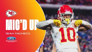 Isiah Pacheco was Mic'd Up for the AFC Divisional Playoff vs. the Buffalo Bills | Kansas City Chiefs