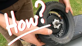 How to Change a Split Rim Tire on an Electric Scooter - Apollo Phantom Tire Change