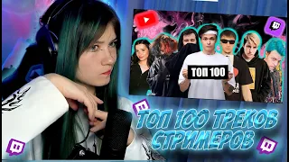 OSNIMOG СМОТРИТ: ТОП 100 ТРЕКОВ СТРИМЕРОВ ПО ПРОСМОТРАМ НА YOUTUBE