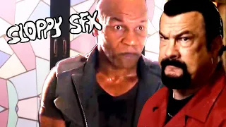 Mike Tyson vs Steven Seagal Fight | sloppySFX