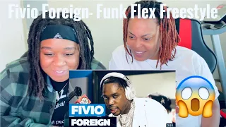 FIVIO FOREIGN- FUNK FLEX FREESTYLE| REACTION VIDEO|