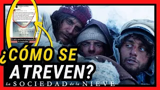 CRITICAN A La Sociedad de la Nieve POR ESTO!! | Insólita CRÍTICA La sociedad de la nieve INDIGNANTE!