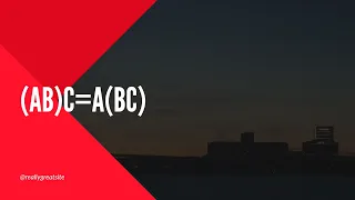 MATRIX QUESTION= (AB)C=A(BC)