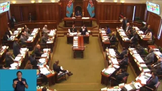 Fijian Minister for Employment updates Parliament on plans to increase the National Minimum Wage