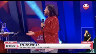 FELIPE AVELLO Rutina Completa, Teletón 2022 Canal 13.