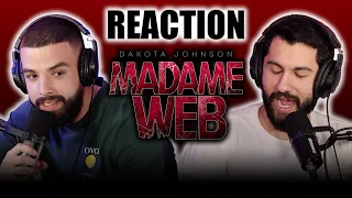 MADAME WEB (2024) OFFICIAL TRAILER REACTION