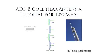 How to build a Collinear Antenna for ADS-B 1090 Frequency Part 1