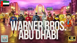 Warner Bros Abu Dhabi Dubai 🇦🇪 Walking Tour 4K