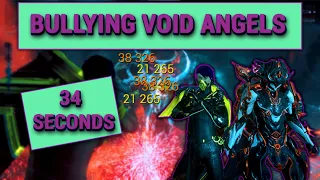 Bullying Void Angels - Warframe