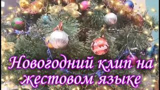 Новогодний клип на жестовом языке