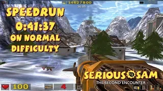 Serious Sam: The Second Encounter - SpeedRun - 0:41:37