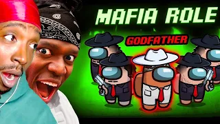 SIDEMEN AMONG US MAFIA ROLE: THERE'S 3 IMPOSTERS! (REACTION)