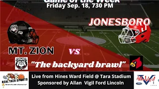 Jonesboro (GA) vs Mt Zion (GA) 8-18-23 #HighSchoolFootball #Livestream Full Game