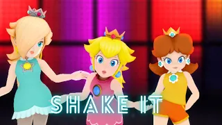 💖【MMD】Princess Peach, Daisy and Rosalina - Shake it 💖