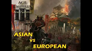 Age Of Empires 3 Definitive Edition: Asian Vs European  |  Extreme Difficulty