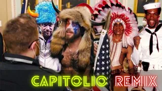 La toma del Capitolio en EEUU pero con Jamiroquai y Village People (remix)