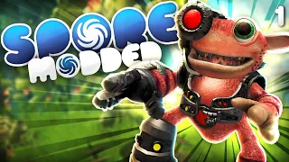 PLAYING AS THE GROX !! - SPORE: Modded | Ep 1 Season 11