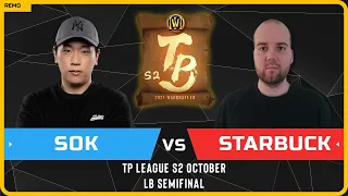 WC3 - [HU] Sok vs Starbuck [ORC] - LB Semifinal - TP League S2 Monthly 2