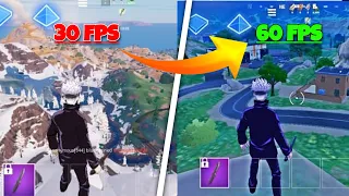 HOW TO GET 60/90/120 FPS IN FORTNITE MOBILE ANDROID | *NO ROOT*