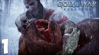 God of War: Ragnarök PS5 60fps. Прохождение. Часть 1 (Фенрир. Фрейя Фэй. Бьорн. Фимбулвинтер)