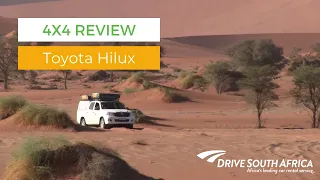 Toyota Hilux Double Cab  4x4 Rental Review [Namibia Camper Safari]