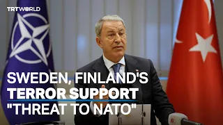 Sweden and Finland's terror support "threat to NATO"