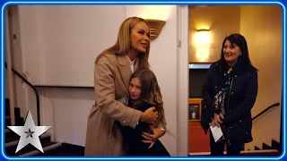 Amanda surprises 11-year-old Olivia with a chance to audition! | BGTeaser | BGT 2023