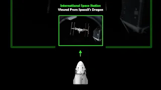 International Space Station Viewed From SpaceX's Dragon