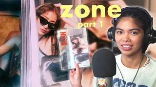 Jihyo "ZONE" Album listen! part 1 [reaction]