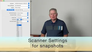 Scanning Snapshots? What settings?