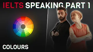 Model Answers and Vocabulary | IELTS Speaking Part 1 | Colours 🎨