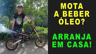 Troquei os segmentos da PIT BIKE a GASÓLEO 😂🛠️