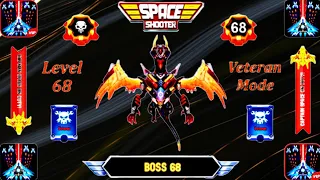 "🚀 Space Shooter - Veteran Mode Boss Level 68: Battle for Survival 🔥" By Celarosh Gaming