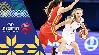 Japan v Spain - Full Game  - Class 5-8 - FIBA U17 Women’s Basketball World Cup 2018