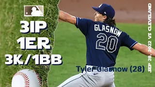 Tyler Glasnow return game | Sep 28, 2022 | MLB highlights