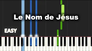 Le Nom de Jésus | EASY PIANO TUTORIAL BY Extreme Midi