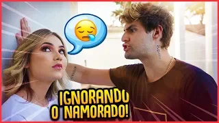 IGNORANDO O NAMORADO POR 24H!! - TROLLANDO NAMORADO [ REZENDE EVIL ]