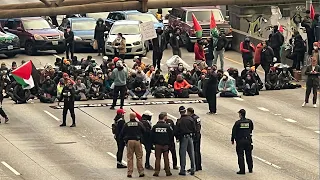 Washington State Patrol to recommend charges for protesters who blocked I-5 for hours