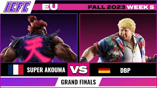 Super Akouma (Akuma) vs. DBP (BOB) | ICFC EU Tekken 7 Tournament Fall 2023 Week 5 - Grand Finals