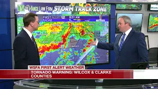 WSFA Montgomery | Tornado Coverage (April 5th, 2022)