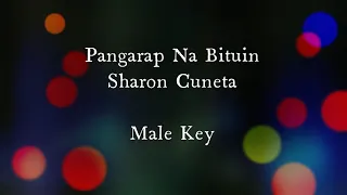 Pangarap Na Bituin by Sharon Cuneta Male Key Karaoke