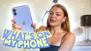 WHAT'S ON MY IPHONE 11