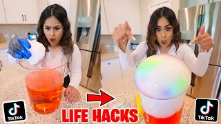 We TESTED Viral TikTok Life Hacks! **they actually work** PART 17