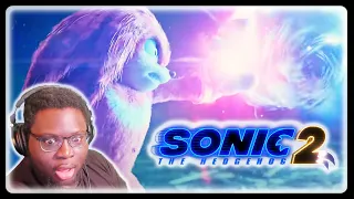 KNUCKLES!!! THE MASTER EMERALD!!!! | SONIC MOVIE 2 TRAILER REACTION!