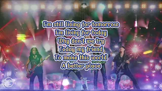 Scorpions - Living For Tomorrow (lyrics)