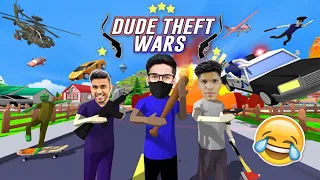 We're Playing SASTA GTA 5 !!!🤣 DUDE THEFT WAR ! @TechnoGamerzOfficial @Mythpat @x_kgfvansh