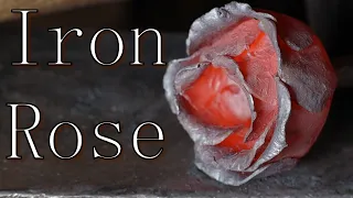 Forging the Iron Rose   Blacksmithing